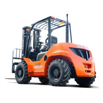 Дизельный внедорожный погрузчик Noblelift FD2RT25 с двухсекционной мачтой и высотой подъема 3000 мм