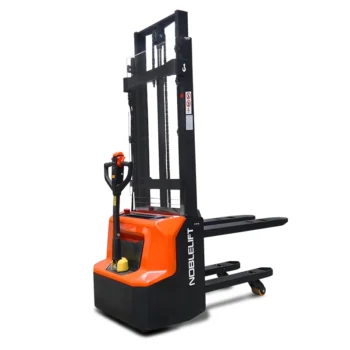 Штабелер Noblelift PSE12BD DX с функцией двойного подъема с максимальной высотой вил 2900 мм