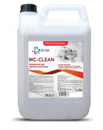 WC-Clean средство для сантехники канистра 5л.