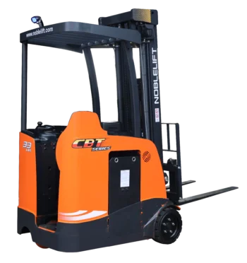 Трехопорный электрический погрузчик Noblelift CBT15 с высотой подъема 5260 мм